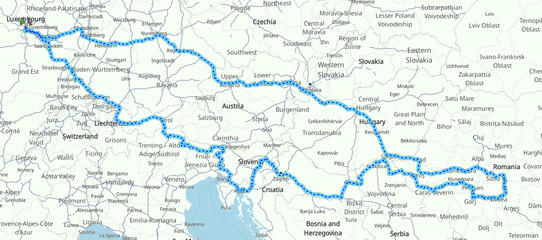 map ktm rally romania
